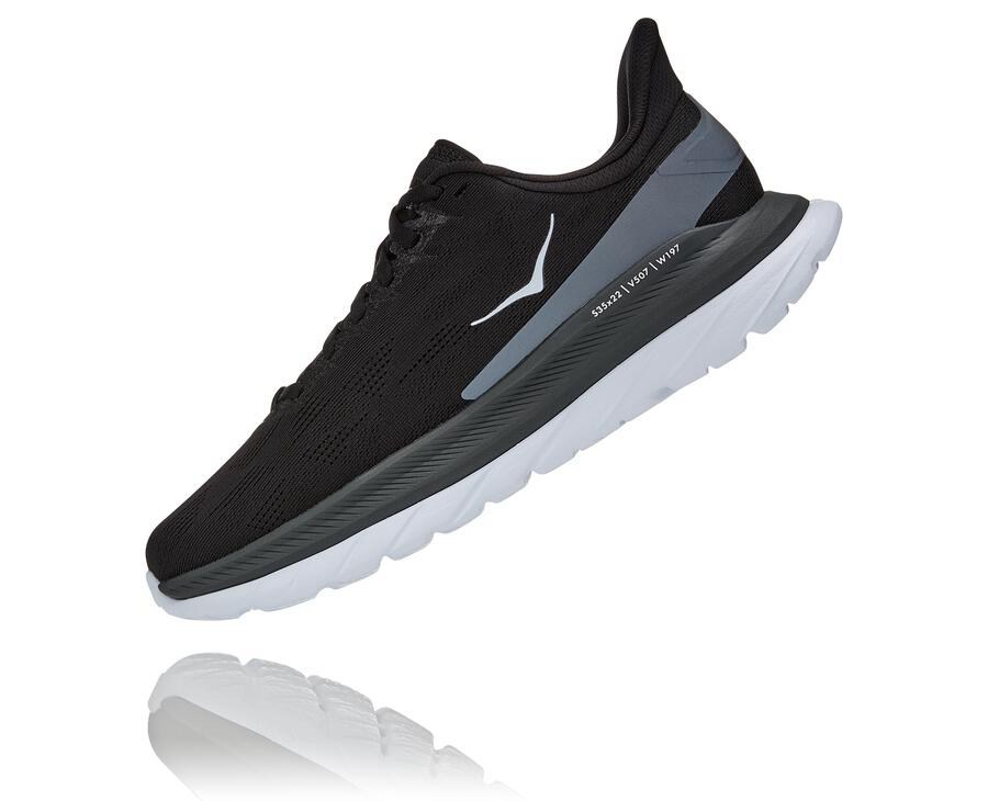 Hoka One One Tenisky Damske Čierne/Biele - Mach 4 - 36057-DOLZ